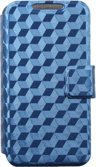 

Чехол-книжка OxyFashion, SlideUP Cube универсальный размер S 3,5-4,3" blue