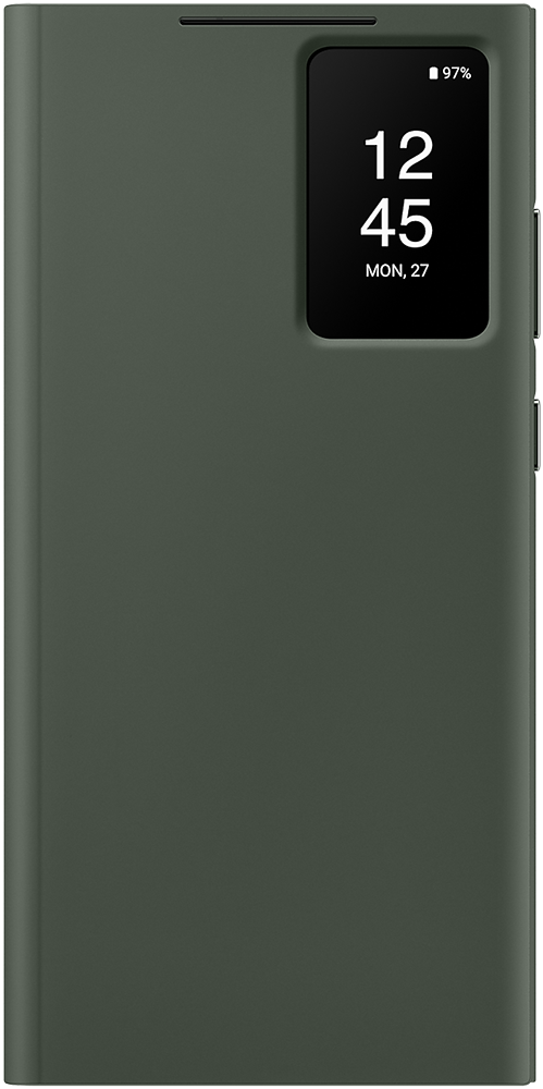 Чехол-книжка Samsung Galaxy S23 Ultra Smart View Wallet Case Хаки (EF-ZS918CGEGRU) 0319-0985 Galaxy S23 Ultra Smart View Wallet Case Хаки (EF-ZS918CGEGRU) - фото 1