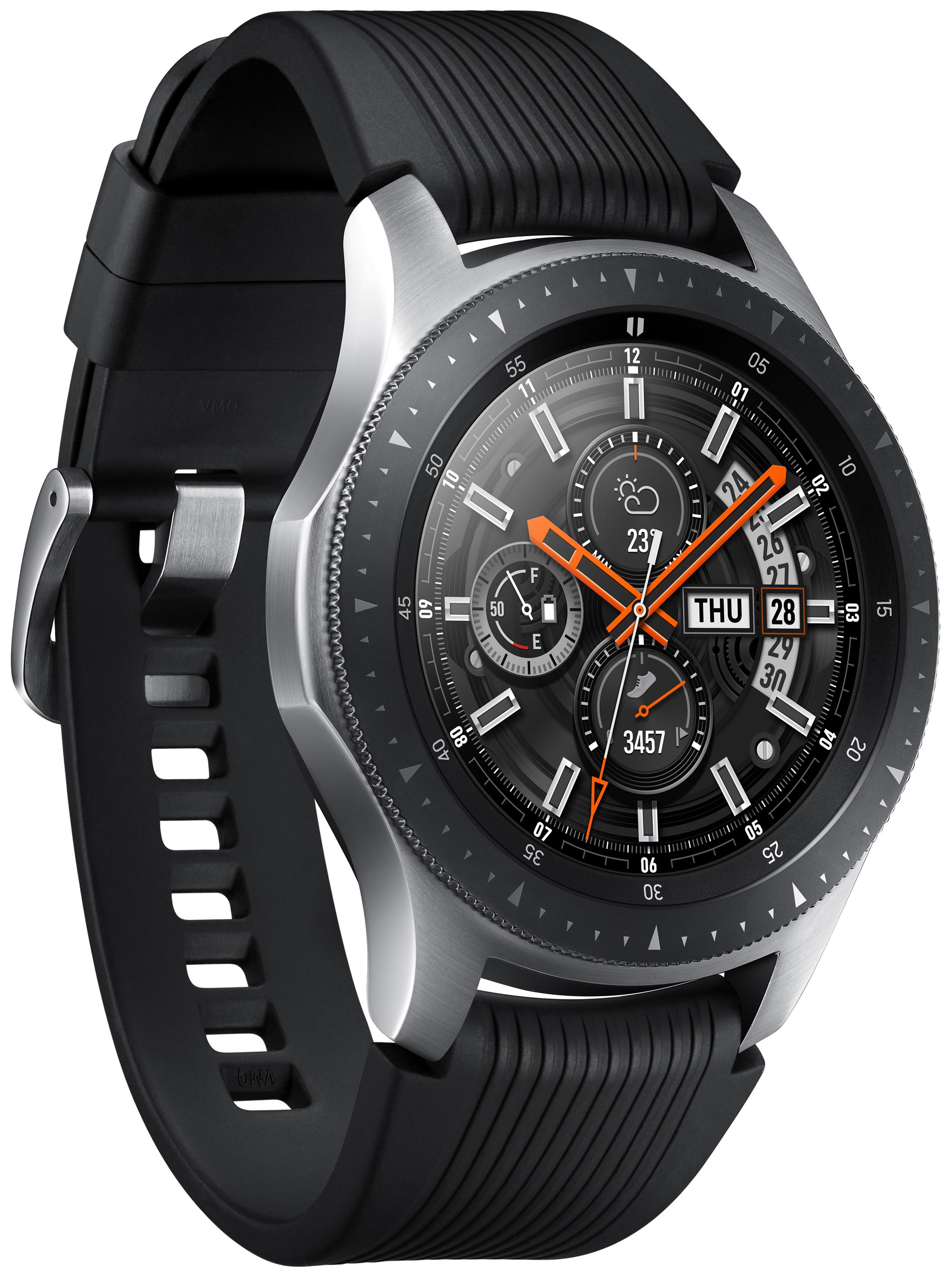 Часы Samsung Galaxy Watch 46 мм silver (SM-R800NZSASER) 0200-1758 Galaxy Watch 46 мм silver (SM-R800NZSASER) - фото 4