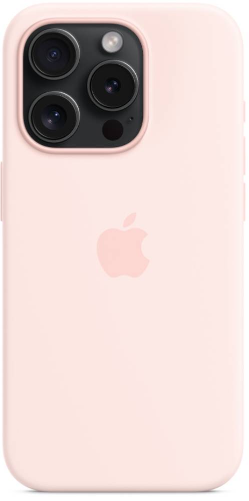 Чехол-накладка Apple iPhone 15 Pro Silicone Case with MagSafe Светло-розовый 3100-0063 iPhone 15 Pro - фото 4