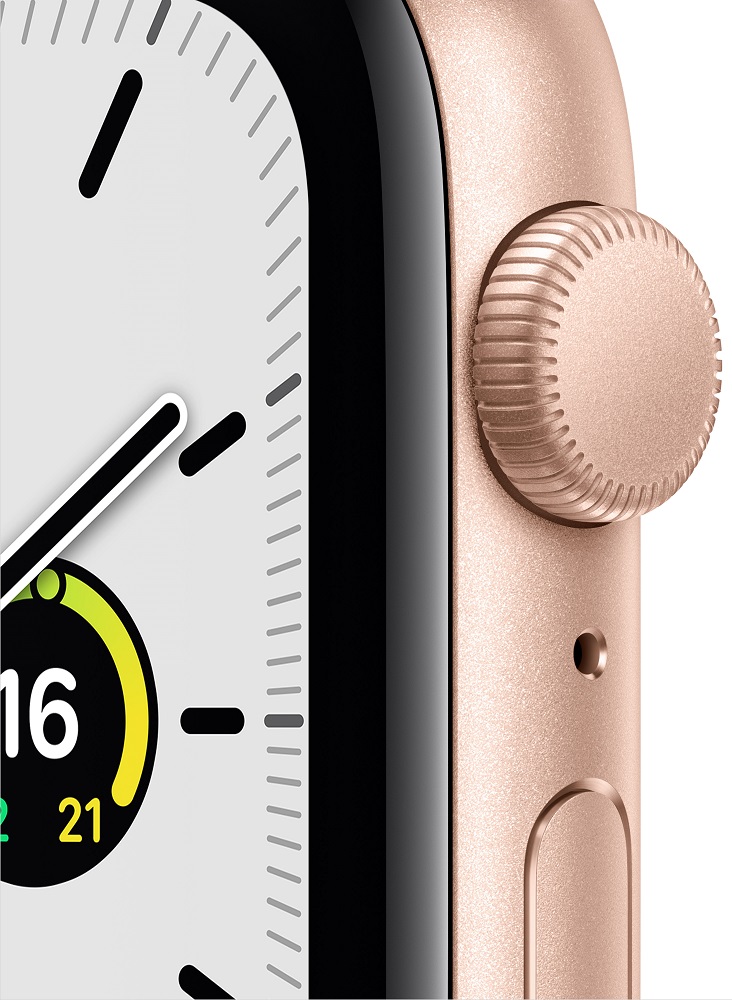 Часы Apple Watch SE GPS 44мм корпус из алюминия розовый + ремешок розовый (MYDR2RU/A) 0200-2200 MYDR2RU/A Watch SE GPS 44мм корпус из алюминия розовый + ремешок розовый (MYDR2RU/A) - фото 2