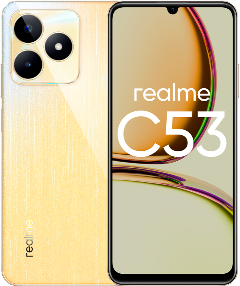 Смартфон realme C53 8/256GB Золотой смартфон realme c53 8 256gb золотой