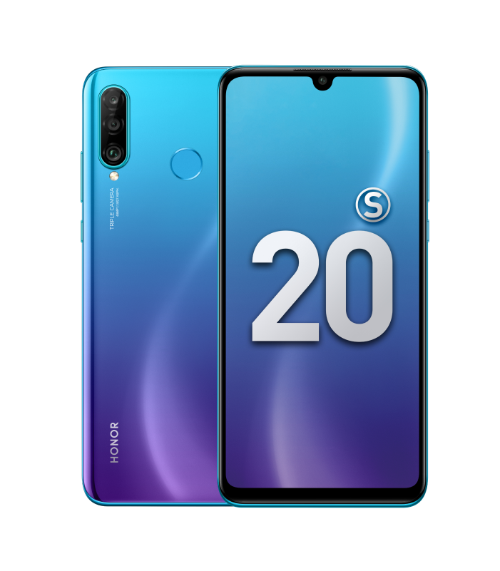 

Смартфон HONOR, 20S 6/128Gb Blue