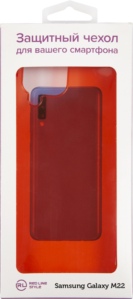 Клип-кейс RedLine Samsung Galaxy M22 Red 0313-9473 - фото 3