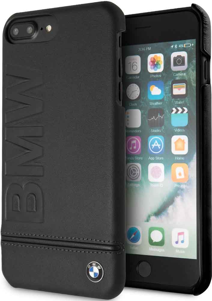 

Клип-кейс BMW iPhone 7/8 Plus кожа Black, iPhone 7/8 Plus кожа Black
