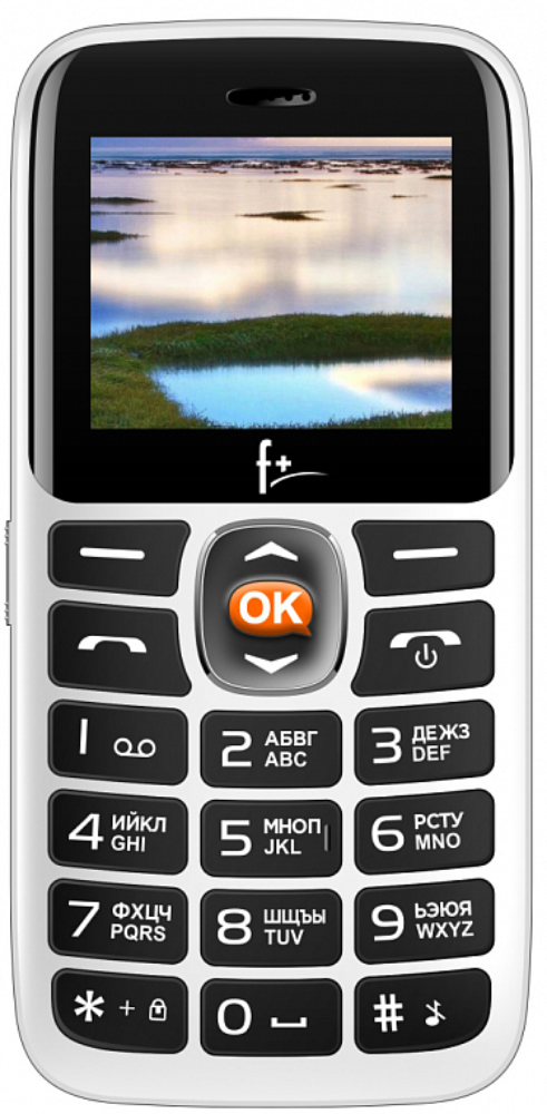 Мобильный телефон F+ мобильный телефон maxvi k20 blue