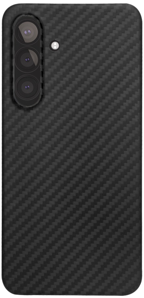 Чехол-накладка VLP Kevlar Case MagSafe для Samsung Galaxy S24 Plus Черный