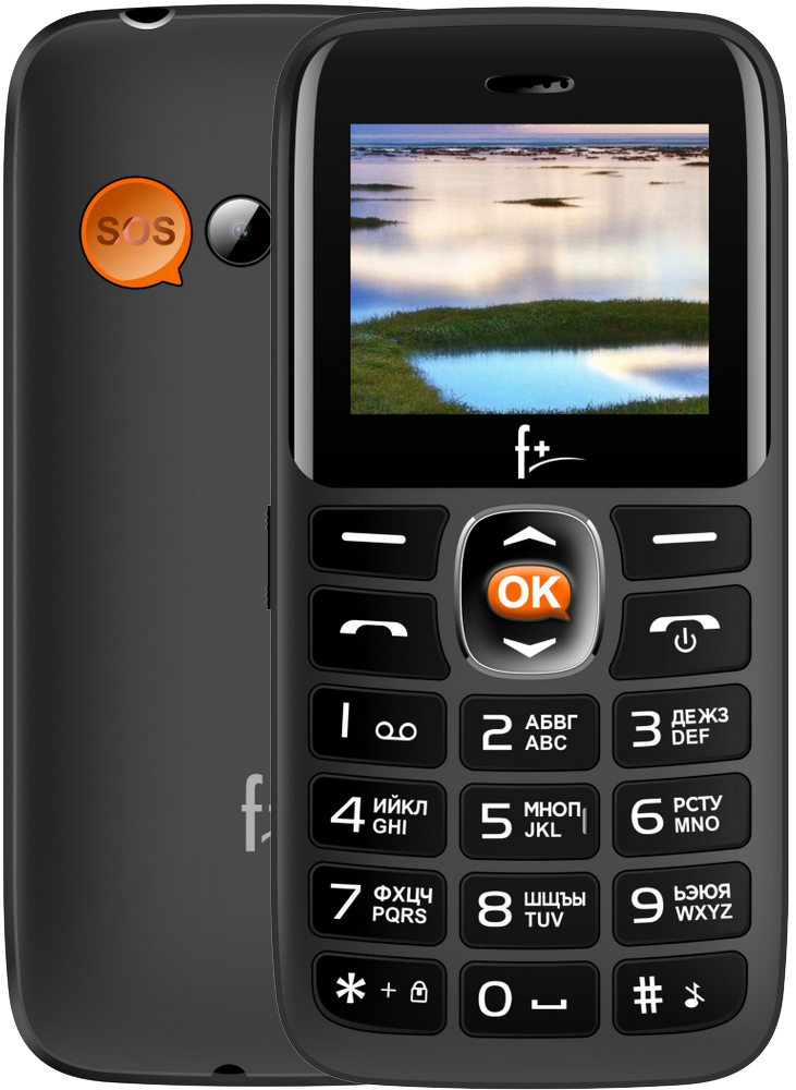 Мобильный телефон F+ мобильный телефон maxvi k18 brown