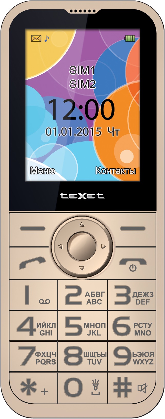 

Мобильный телефон teXet