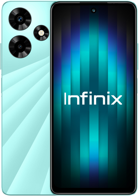 Смартфон Infinix HOT 30 8/128Gb Зеленый смартфон infinix hot 30 8 128gb surfing green