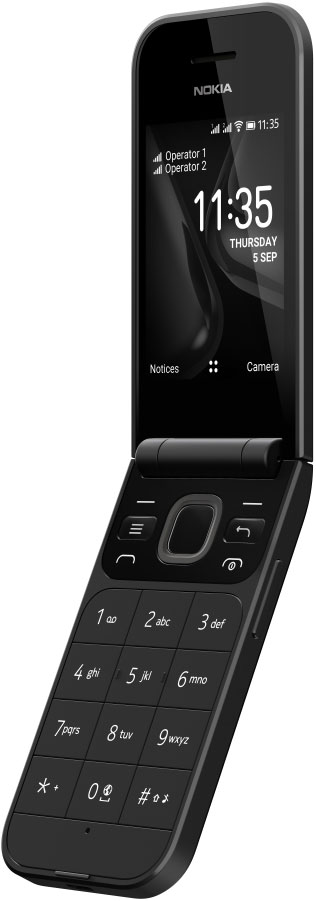 Мобильный телефон Nokia 2720 Dual sim Black 0101-6957 - фото 4
