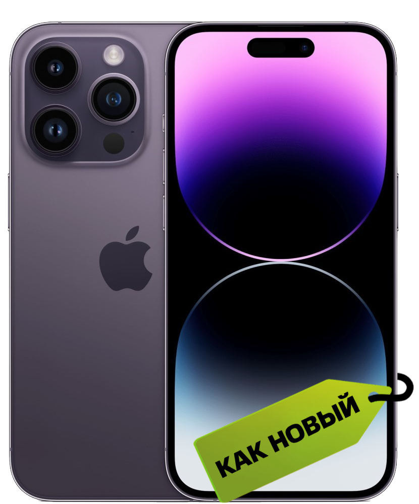 

Смартфон Apple, iPhone 14 Pro Max 256Gb Темно-фиолетовый «Как новый»
