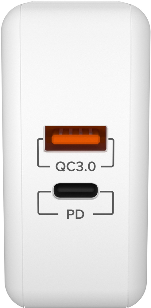 СЗУ LYAMBDA LT48 Type-C USB-A PD Quick Charge White 0307-0721 - фото 3