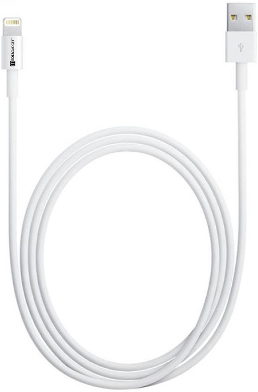 Дата-кабель MediaGadget NL-001M USB-Lightning Apple MFI 1,2м White 0307-0472 - фото 2