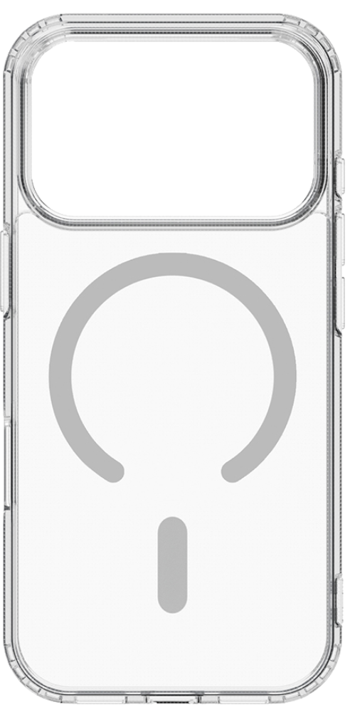

Чехол-накладка Rocket, Prime с MagSafe для iPhone 17 Pro Max Прозрачный