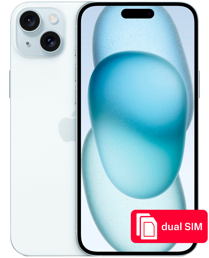 

Смартфон Apple, iPhone 15 Plus 512Gb SIM + SIM Голубой