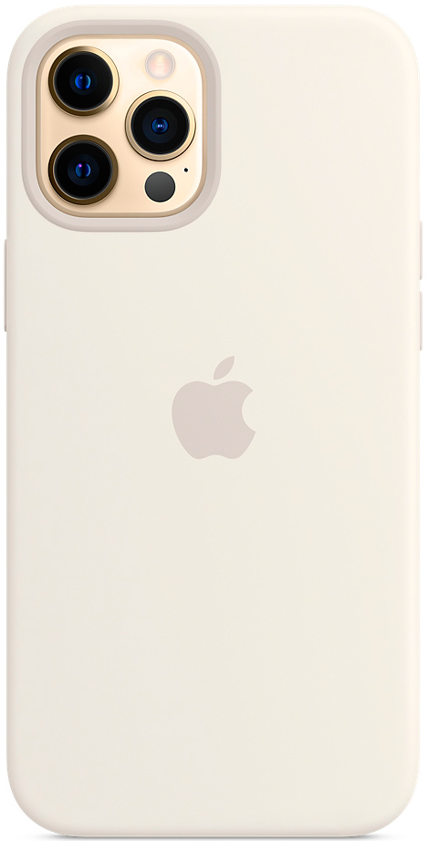 Клип-кейс Apple iPhone 12 Pro Max MagSafe силиконовый Белый (MHLE3ZE/A) 0313-8781 MHLE3ZE/A iPhone 12 Pro Max MagSafe силиконовый Белый (MHLE3ZE/A) - фото 4