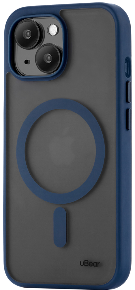 Чехол-накладка uBear чехол на iphone 14 pro max magsafe kruche print ягодный микс противоударный с магнитом