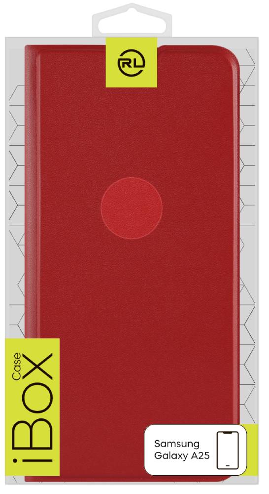 Чехол-книжка RedLine для Samsung Galaxy A25 Красный 3100-2471 - фото 6