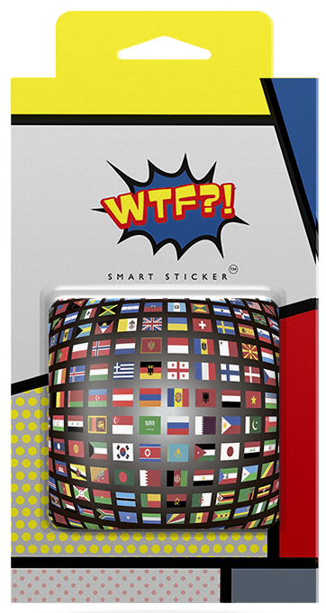 Держатель наклейка WTF Smart Sticker универсальный флаги (1.14) 7000-0348 Smart Sticker универсальный флаги (1.14) - фото 3