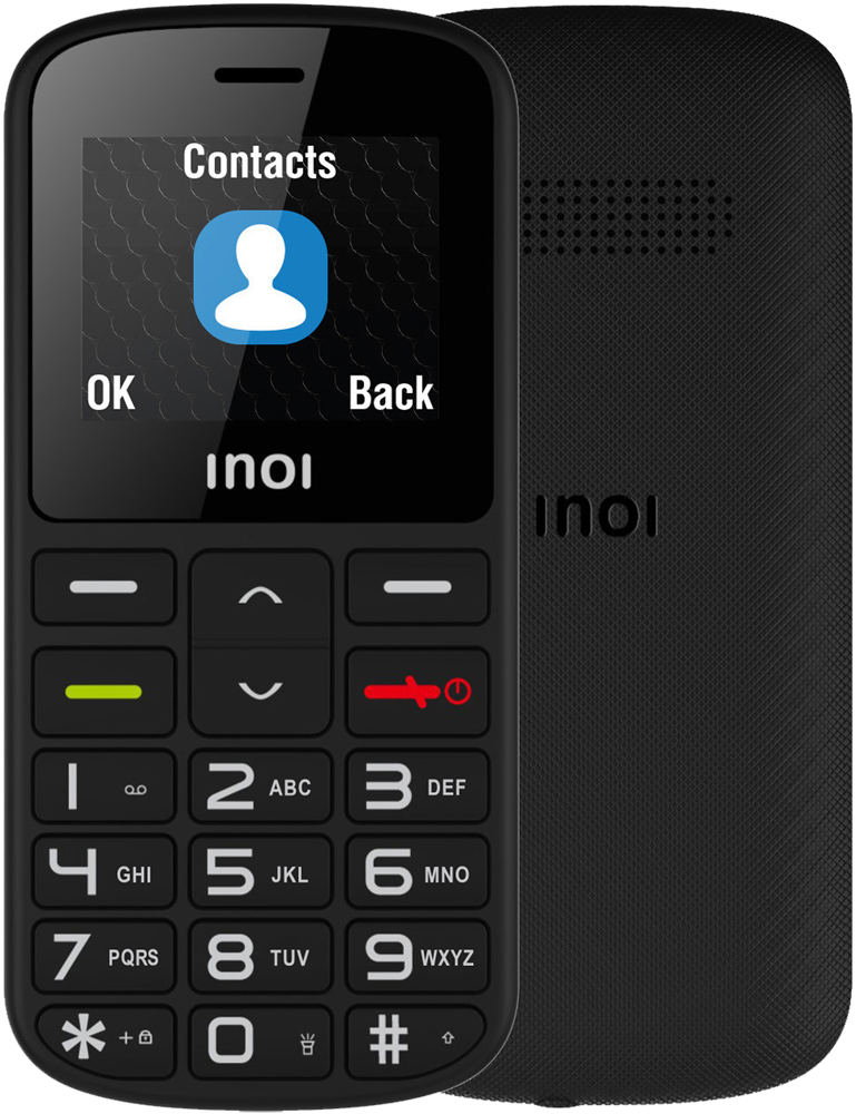Мобильный телефон INOI мобильный телефон digma a172 linx 32mb моноблок 2sim 1 77 128x160 gsm900 1800 microsd max32gb