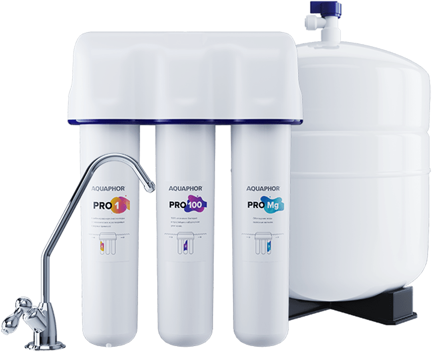 

Система очистки воды Аквафор, OSMO Pro 100 Белый