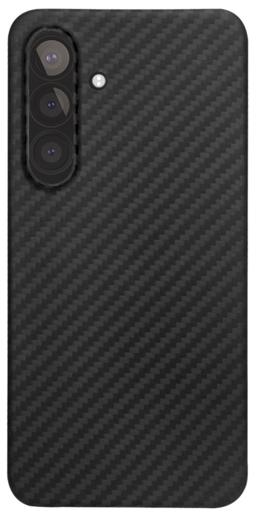 Чехол-накладка VLP Kevlar Case MagSafe для Samsung Galaxy S24 Черный