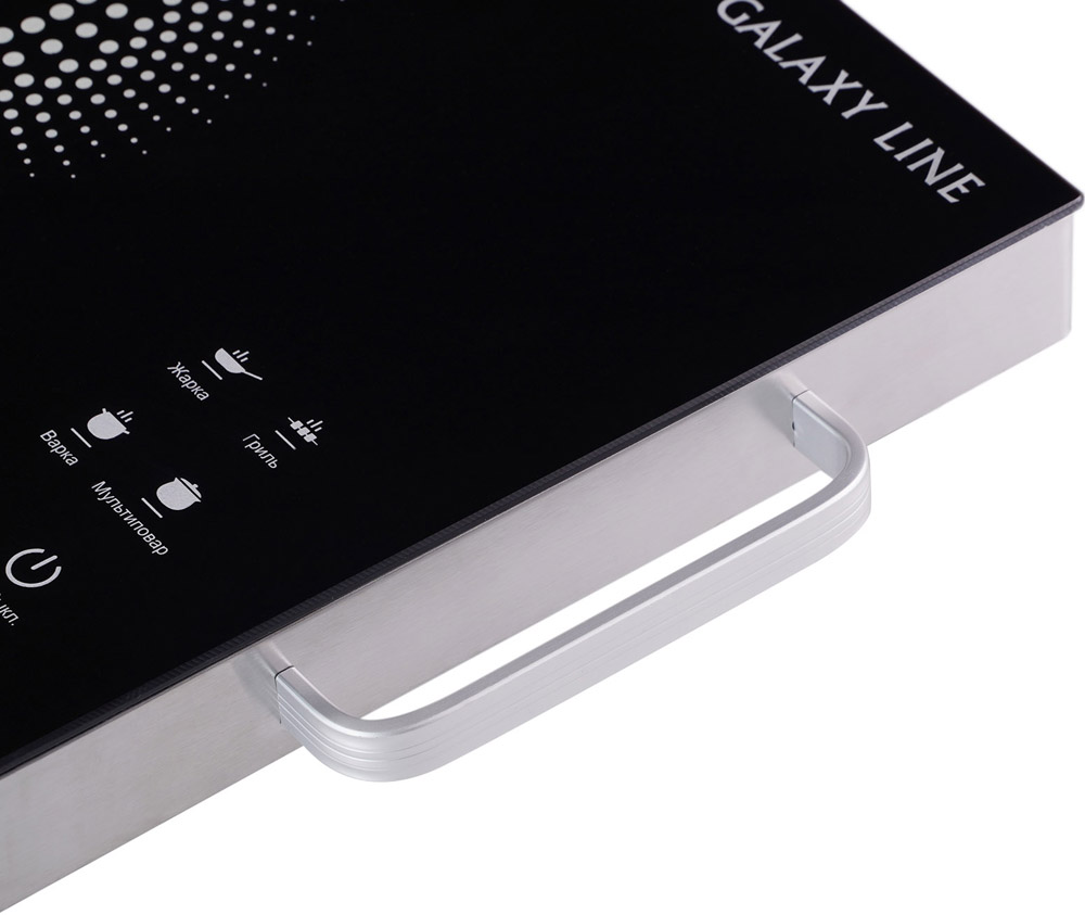 Инфракрасная плита Galaxy LINE GL3031 Черно-серебристая фото 5