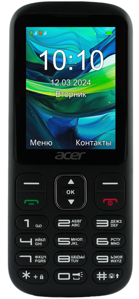 

Мобильный телефон Acer, Jive JV24 Черный