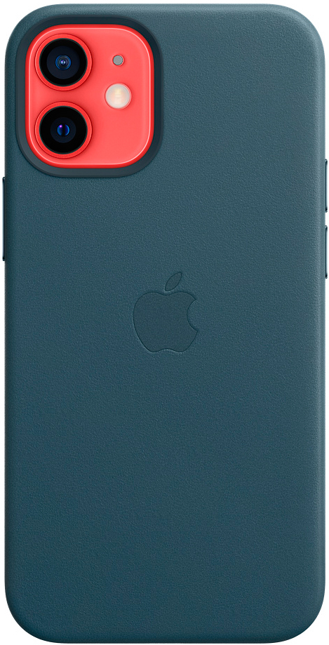 Клип-кейс Apple iPhone 12 mini MagSafe кожаный Балтийский синий (MHK83ZE/A) 0313-8755 MHK83ZE/A iPhone 12 mini MagSafe кожаный Балтийский синий (MHK83ZE/A) - фото 5