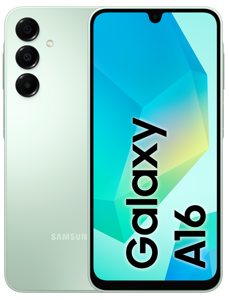 

Смартфон Samsung, Galaxy A16 8/256 Гб LTE Мятный