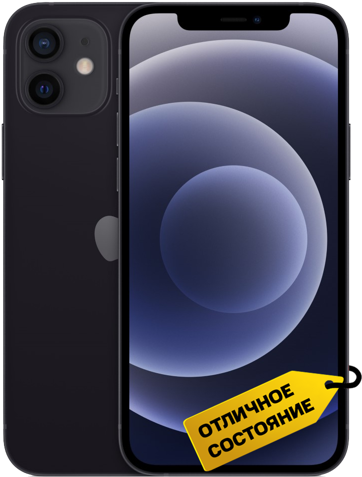 

Смартфон Apple, iPhone 12 64Gb Черный «Отличное состояние»