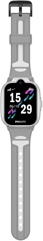 Детские часы Philips 4G W6610 Темно-серые 0200-3833 - фото 6