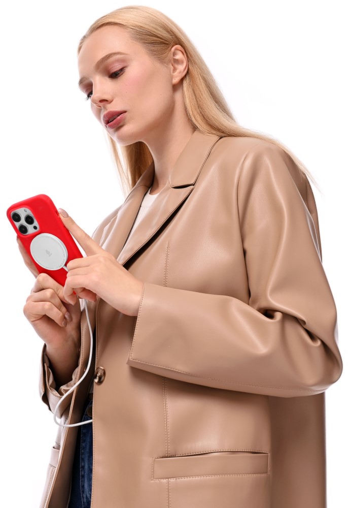 Чехол-накладка uBear Touch Mag Case для iPhone 14 Pro MagSafe Красный (CS204RV61PTH-I22M) 0319-0613 Touch Mag Case для iPhone 14 Pro MagSafe Красный (CS204RV61PTH-I22M) - фото 10