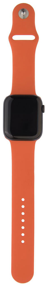 Ремешок для умных часов InterStep Sport Apple Watch 42/44мм силиконовый Orange 0400-1714 Sport Apple Watch 42/44мм силиконовый Orange - фото 5