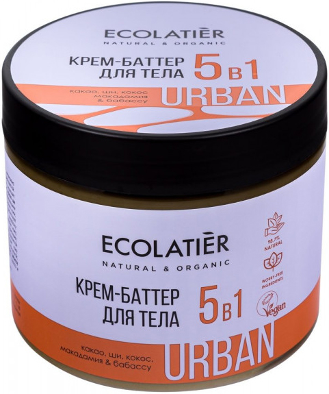 Крем-баттер для тела Ecolatier Urban 5 в 1 380мл