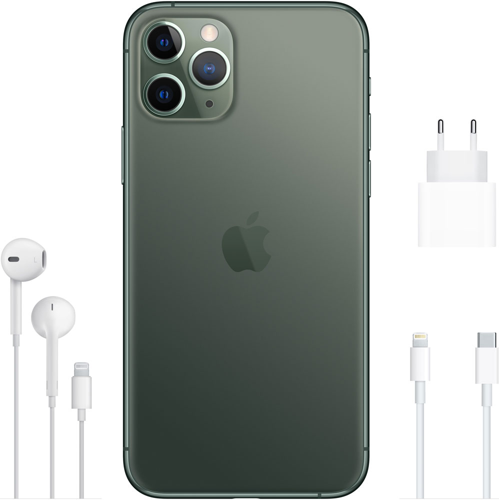 Смартфон Apple iPhone 11 Pro 64Gb Тёмно-зелёный 0101-6898 - фото 6