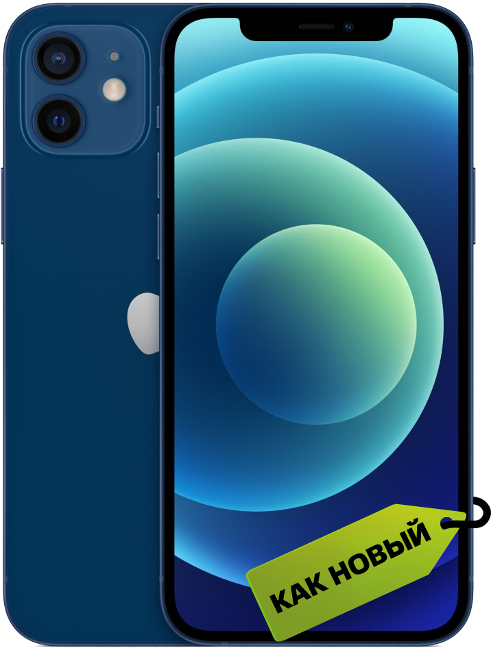 

Смартфон Apple, iPhone 12 128 Гб Синий «Как новый»