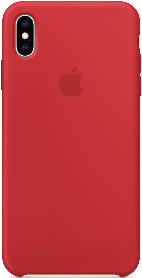 Клип-кейс Apple iPhone XS Max силиконовый MRWH2ZM/A Red