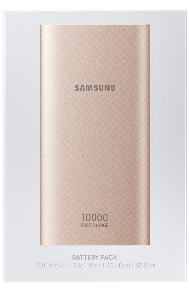 Внешний аккумулятор Samsung EB-P1100BPRGRU 10000 mAh micro USB pink 0301-0602 - фото 6