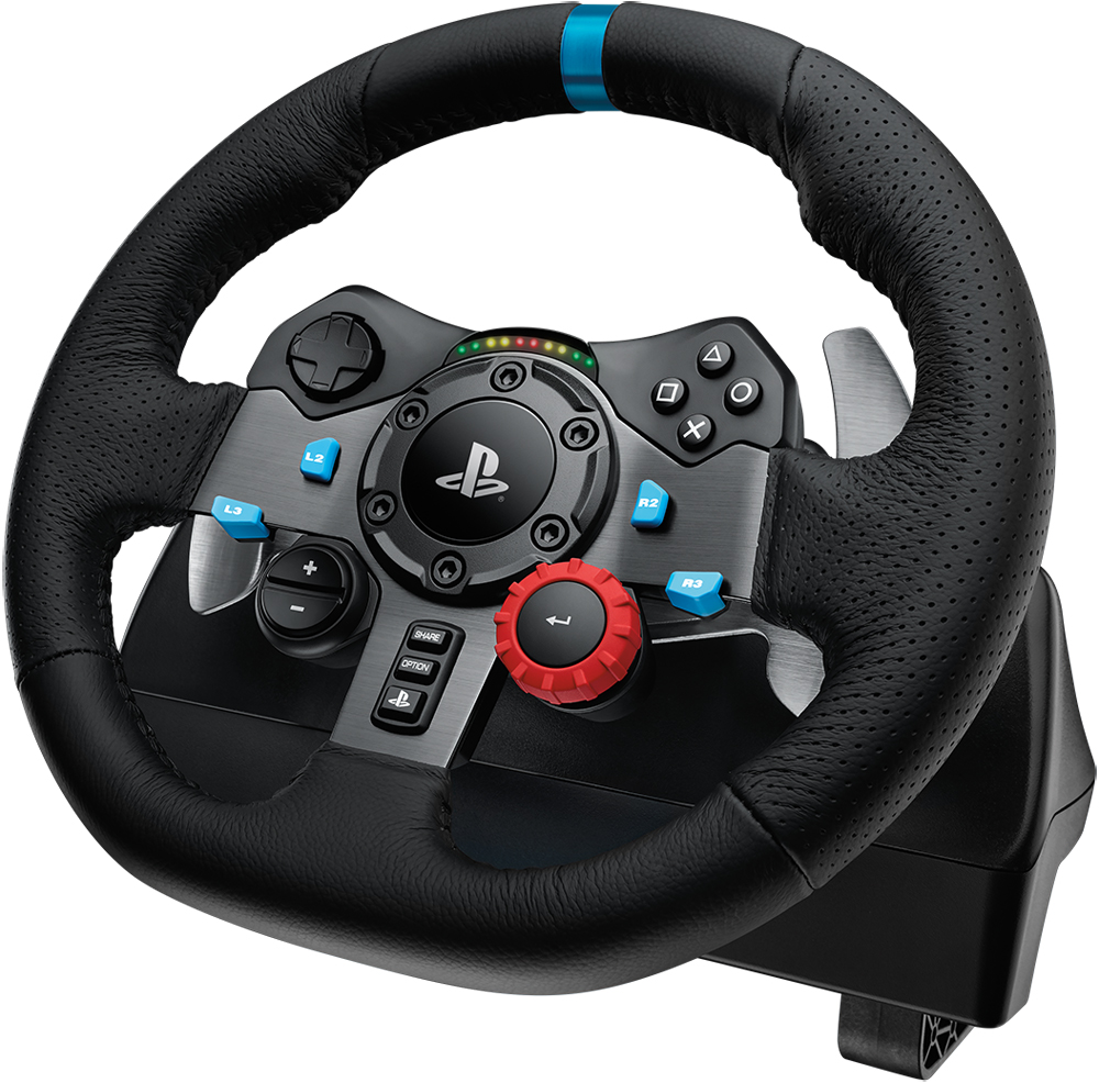 Игровой руль Logitech G29 Driving Force Racing Wheel for PS5 and PS4 Black 1800-1260 PC, PS4, PS5 - фото 3