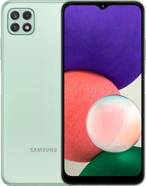 Смартфон Samsung Galaxy A22s 4/128Gb Mint 0101-7925 SM-A226BLGVSER Galaxy A22s 4/128Gb Mint - фото 1