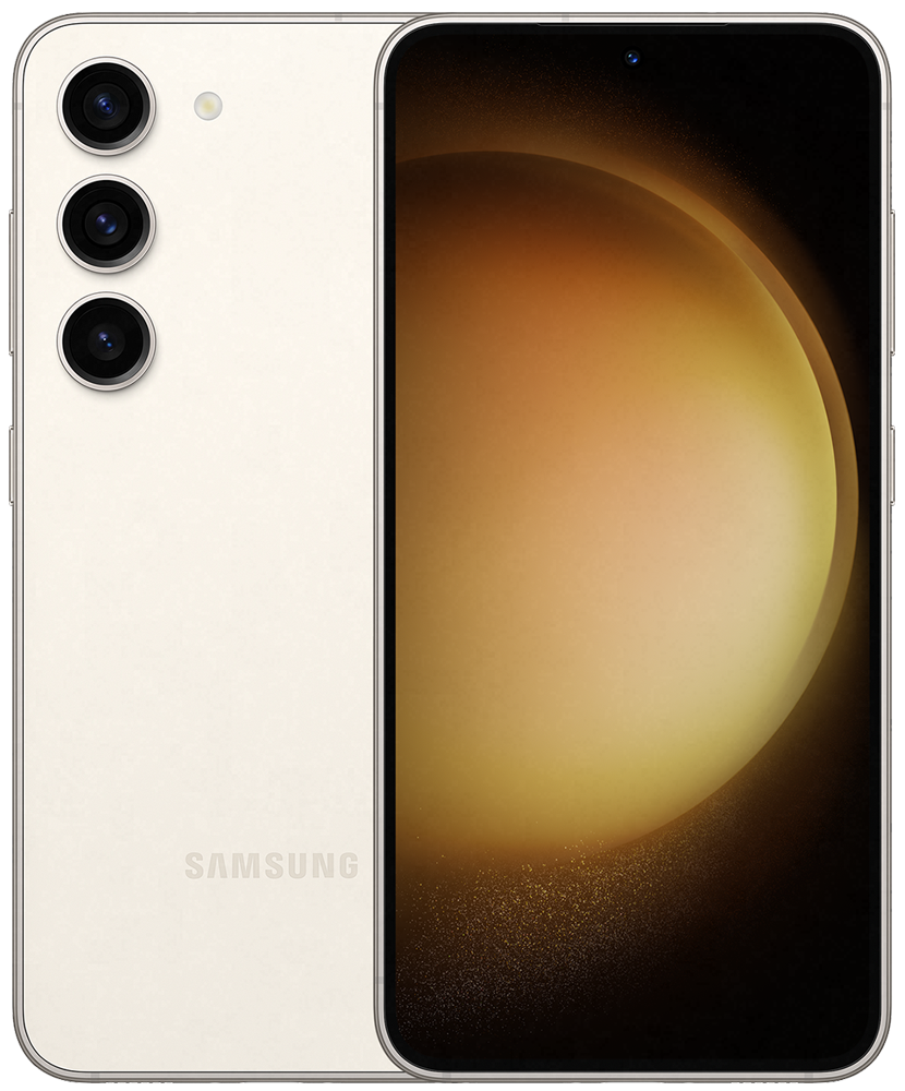 Смартфон Samsung Galaxy S23 5G 8/256Gb Бежевый 0101-8607 SM-S911 Galaxy S23 5G 8/256Gb Бежевый - фото 1
