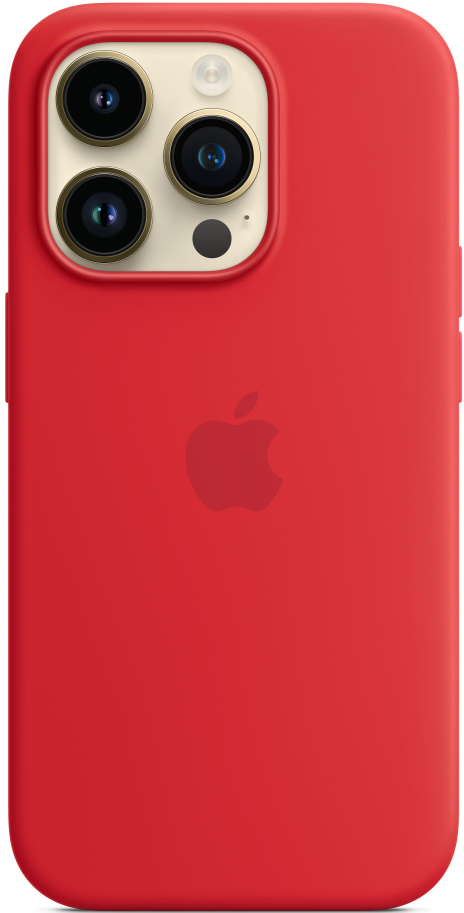 Чехол-накладка Apple iPhone 14 Pro Silicone Case with MagSafe Красный 0319-0739 - фото 2
