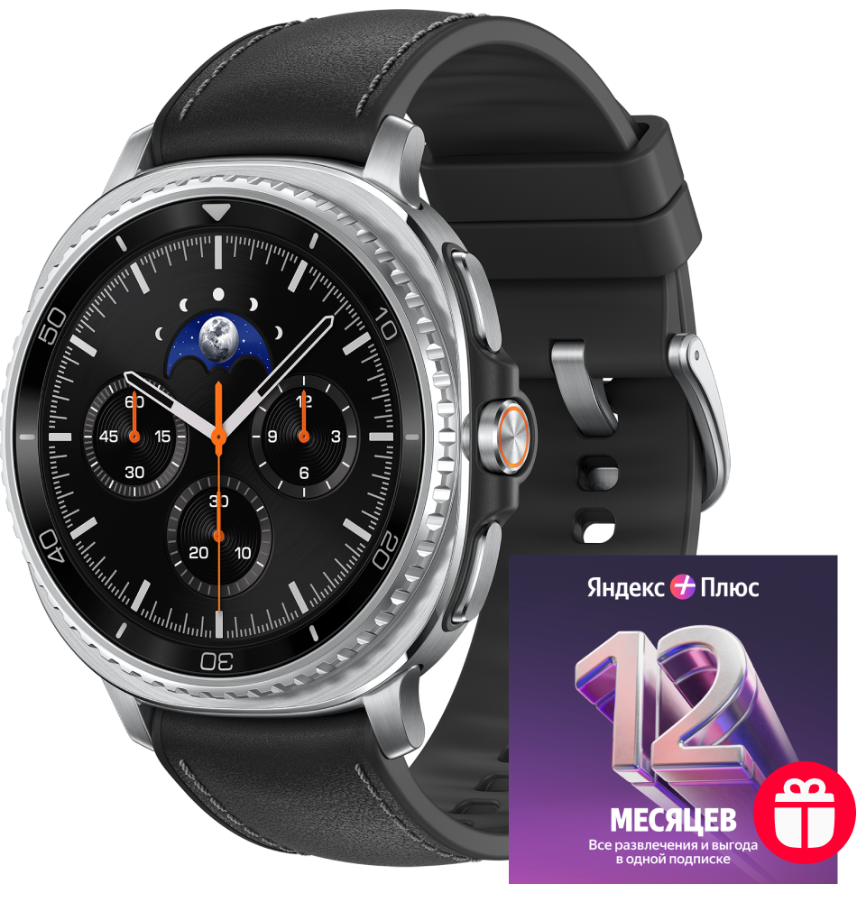 

Часы Samsung, L505 Galaxy Watch 8 Classic LTE 46mm Черный