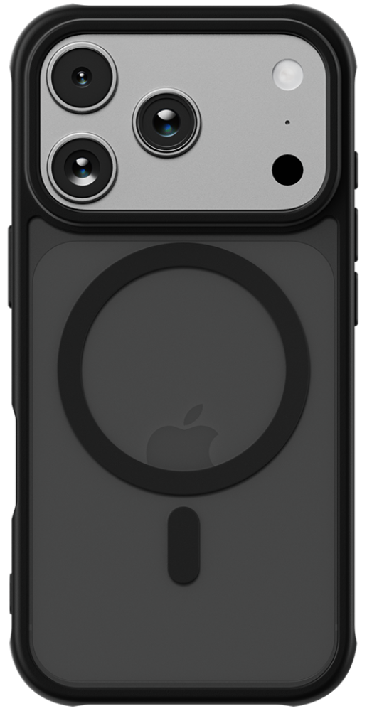 

Чехол-накладка Rocket, Frost с MagSafe для iPhone 17 Pro Черный
