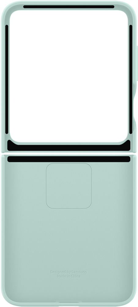 

Чехол-накладка Samsung, Case Silicone Case Z Flip6 Мятный