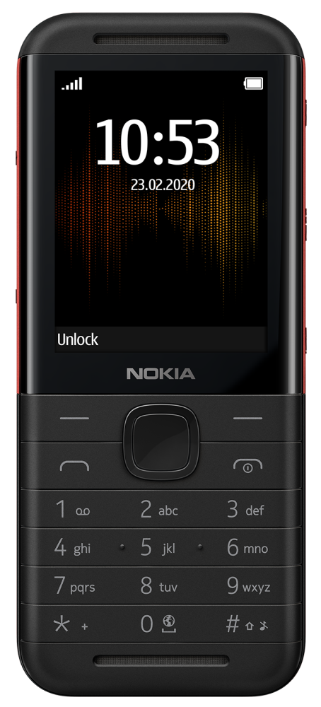 Мобильный телефон Nokia(5310 (2020) Black-Red)