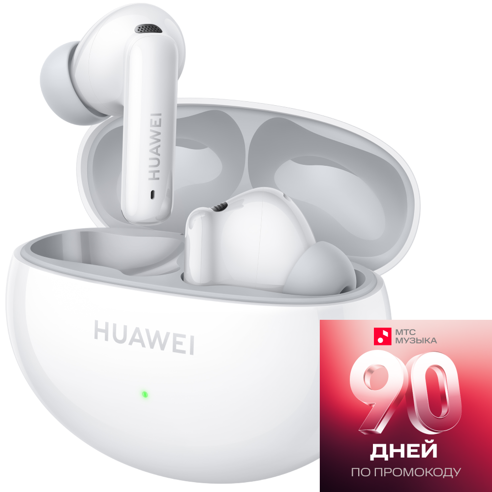 

Беспроводные наушники HUAWEI, FreeBuds 6i Белые