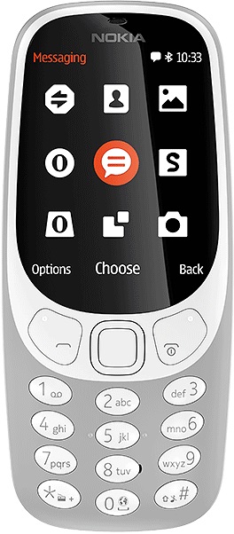 Мобильный телефон Nokia 3310 Dual sim grey